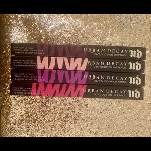 Urban Decay Makeup - 4 Urban Decay 24-7 Lip Pencils Urban Decay Makeup - 4 Urban Decay 24-7 Lip Pencils